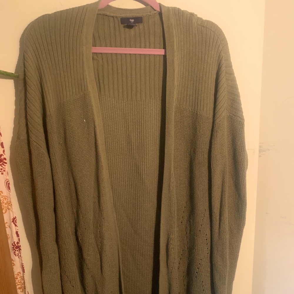 Gap Open Front Sweater